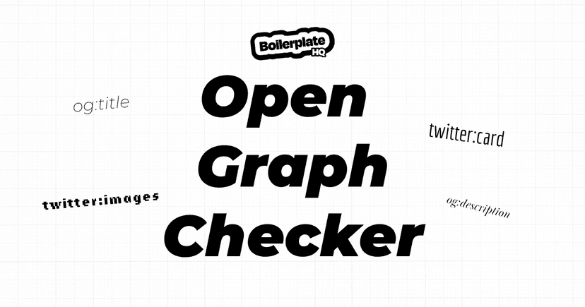 Open Graph Checker